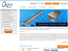 Tablet Screenshot of enaprosresistors.com